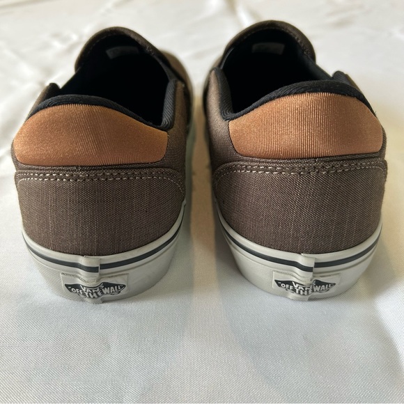 Vans Asher Deluxe Slip-on Shoe Sneaker Brown Size 9 US main image 5